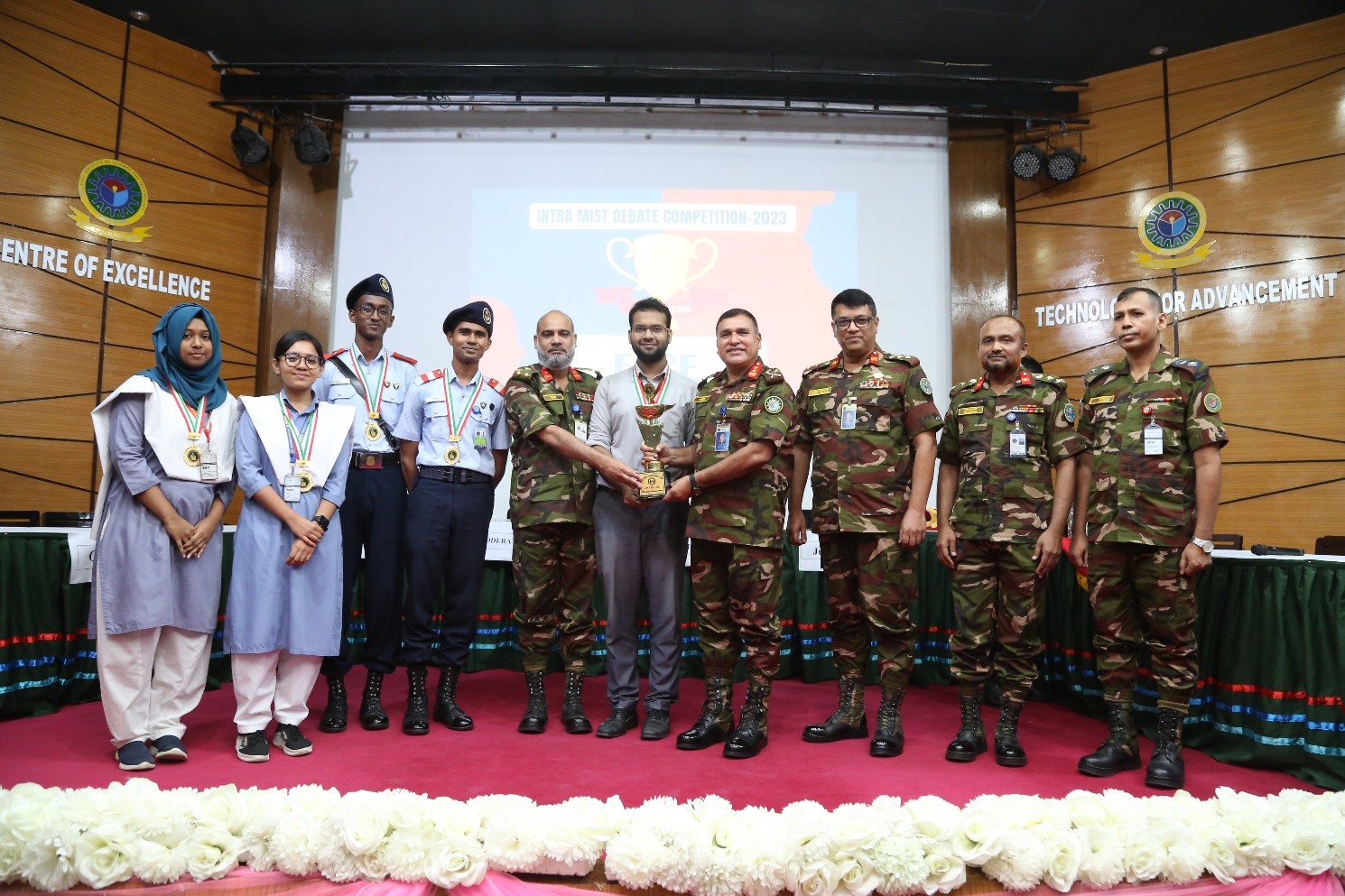 Champion in Inter-Department Debate Competition-2023